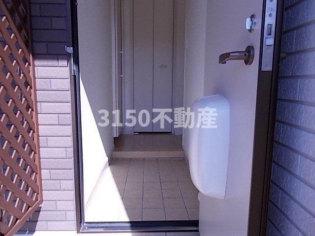 テスラ　Ｂの玄関|ゆったりとした玄関です
