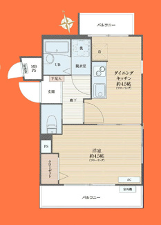 【間取り】 | グレイス浜田山