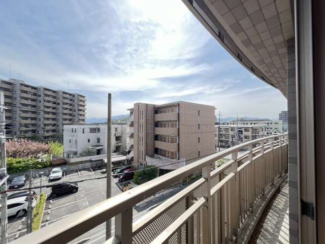 ルイシャトレ大和八木のバルコニー