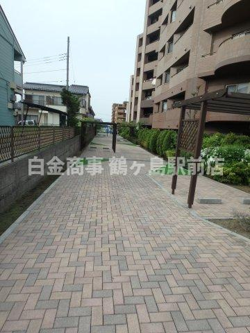 レクセルマンション若葉第2の中庭