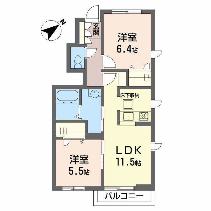 アーバンコート光の間取り