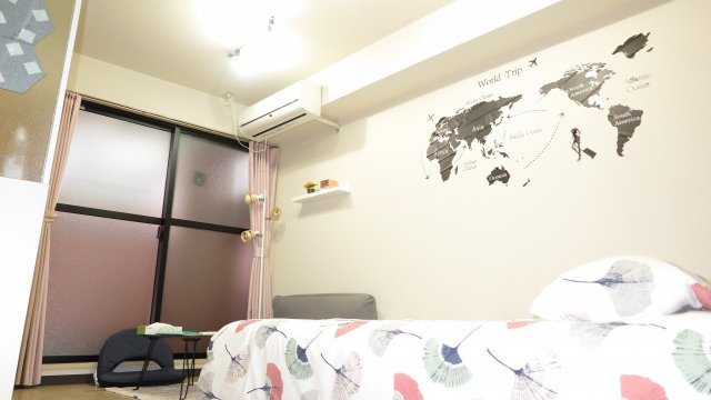 SUTEITASUNANNBAの寝室