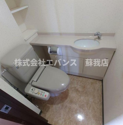 【トイレ】 | ダイアパレスポートアネックス千葉 | ゆったりとした空間のトイレです