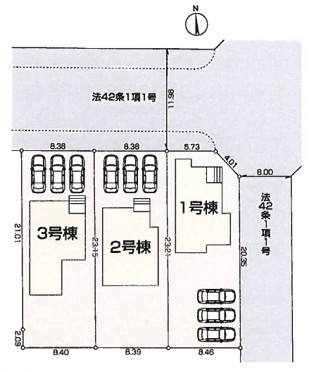 【区画図】 | Livele Garden.S東松山市五領町　新築住宅