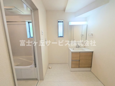 【脱衣所】 | 浜松市中央区泉4丁目 新築一戸建て | 脱衣場です