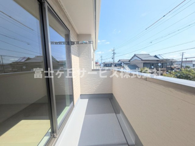 【バルコニー】 | 浜松市中央区泉4丁目 新築一戸建て | バルコニーです