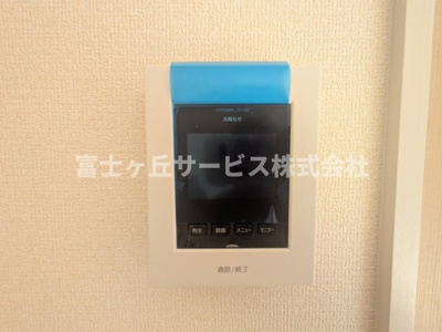 【セキュリティ】 | 浜松市中央区泉4丁目 新築一戸建て | TV付インターホンです