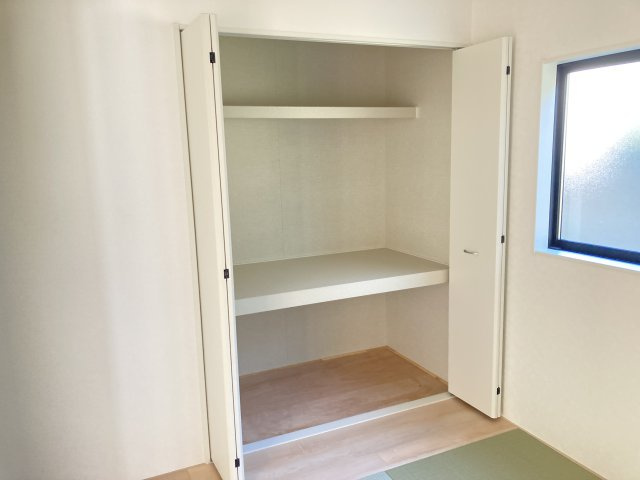 クレイドルガーデン高崎市金古町第17　1号棟の収納|和室にも収納スペースがあります！