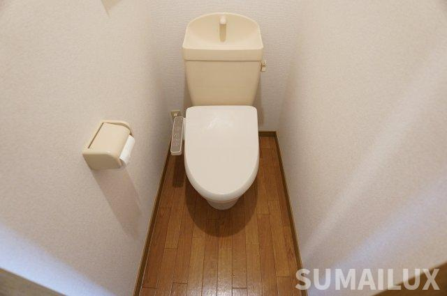 熊本市北区龍田弓削１丁目のアパートのトイレ