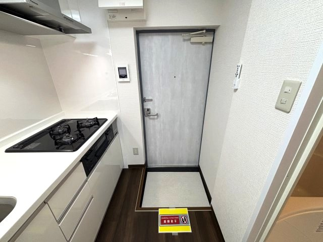 シティーハイツ二宮の玄関