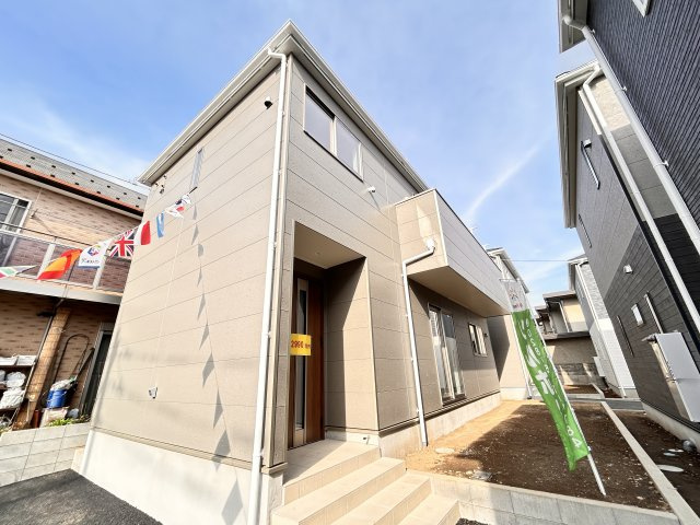 【Cradle garden】宇都宮市今宮 第3 全5棟の外観|〇5号棟〇
全室南向きで明るく温かな5号棟！
※2026年4月撮影
