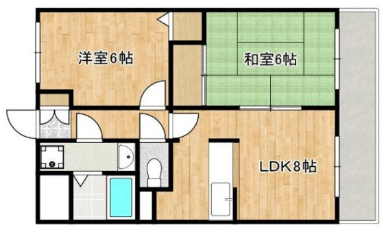 フェルヴェールの間取り