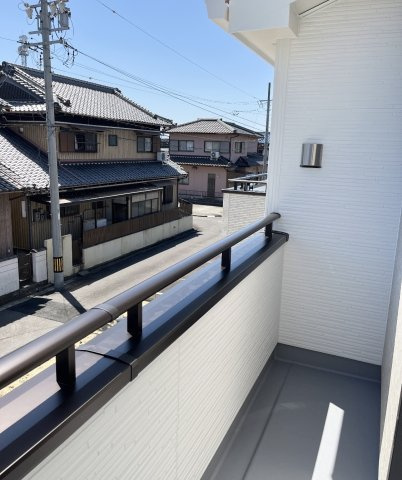 ●津市白塚町 新築戸建【全2棟】のバルコニー