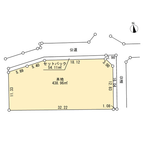 ■中郡大磯町国府新宿　建築条件なし　売地の土地図|土地図◇ご家族のライフプランに合わせた間取りをたくさん取り入れた理想のマイホームを実現できる広々とした敷地♪