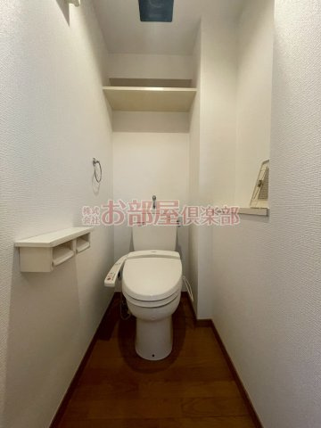 レジデンス東櫛原のトイレ|清潔感のあるトイレです