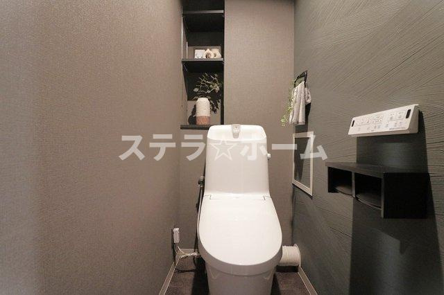 ファミール深江橋デュオのトイレ|ゆったりとした空間のトイレです