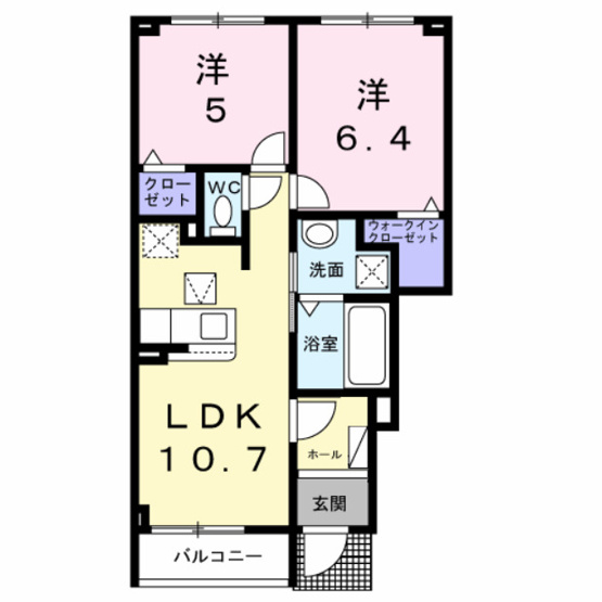 【間取り】 | ヒカルサ東京武蔵村山