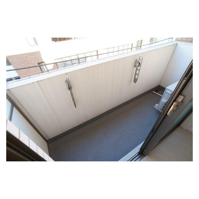 ライジングプレイス両国三番館のバルコニー