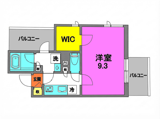 【間取り】 | The　Wall