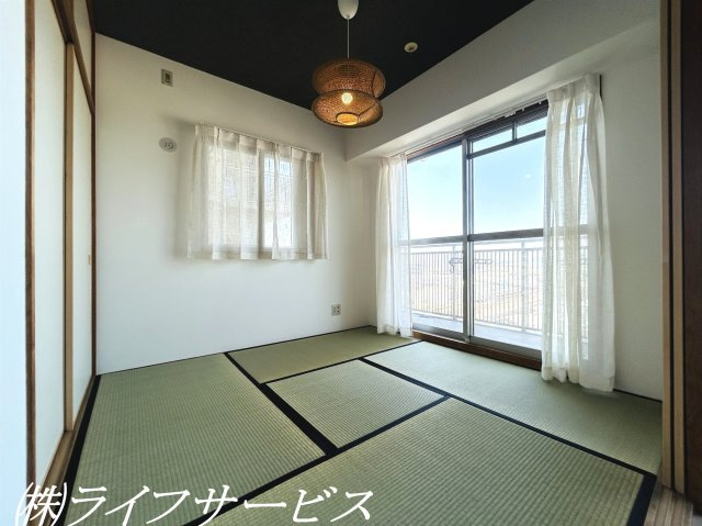 【和室】 | ペルル加島 | 和室4.5帖／押入あり