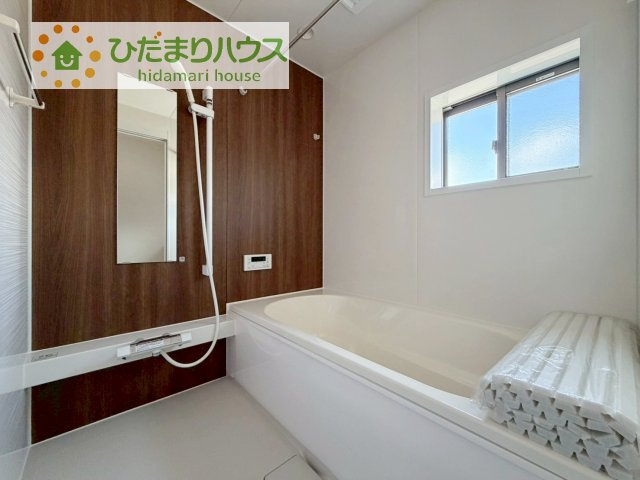 【浴室】 | 常総市本石下第1期　新築戸建　11号棟 | 大人が足を伸ばしても十分な広さ！一人でゆっくりくつろぐ時間も大切です！