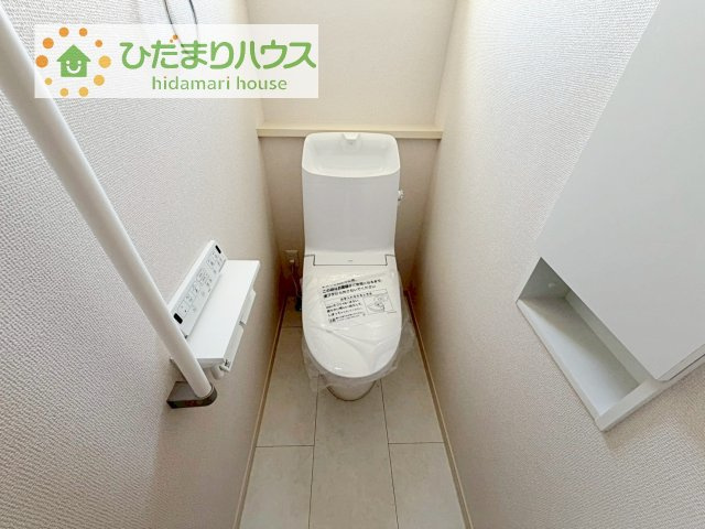 【トイレ】 | 常総市本石下第1期　新築戸建　11号棟 | トイレは1F、2F共に完備！取り合いになることがありませんね(^^)/