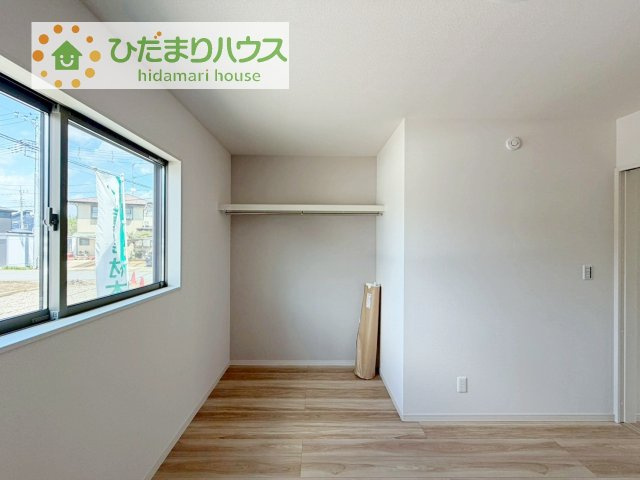 【収納】 | 常総市本石下第1期　新築戸建　11号棟 | 全室にクローゼットが付いていて、お部屋の住空間もスッキリ広々使えそうです(^^)