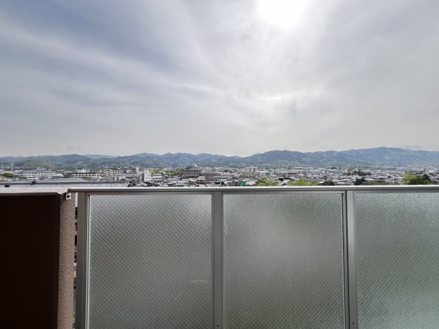 プレミスト天理のバルコニー