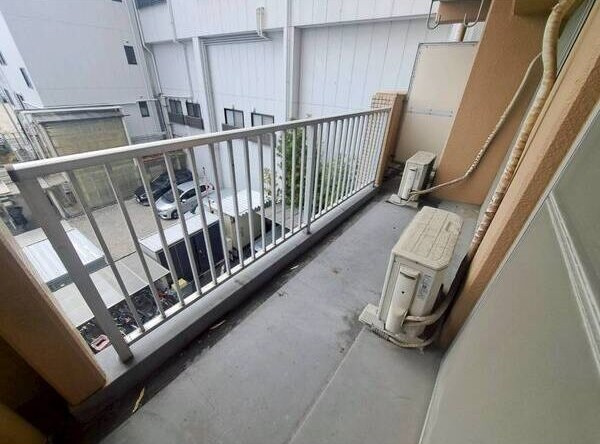 プレザント白金のバルコニー
