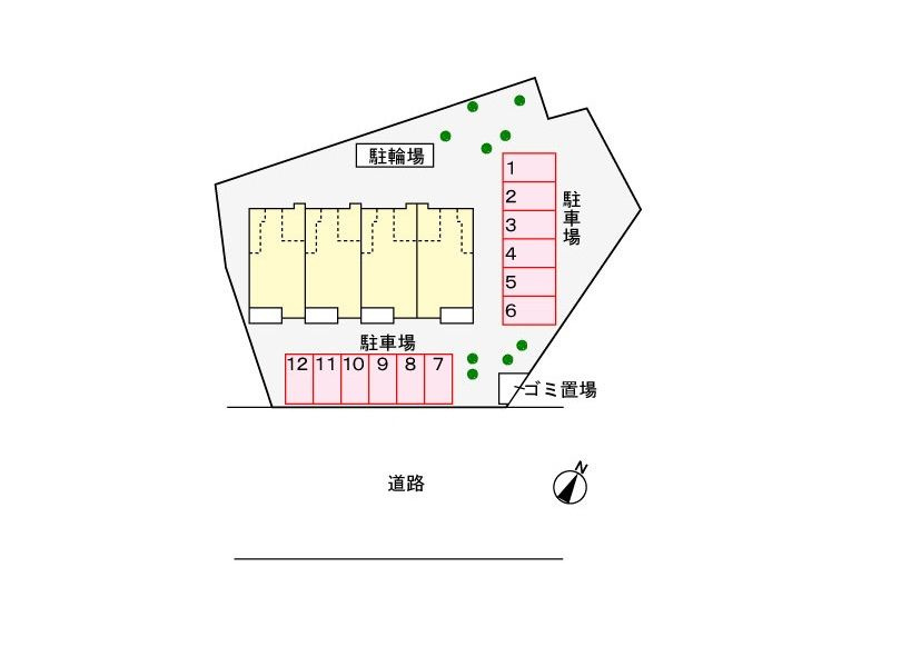 ネオックス・ヤマトの区画図