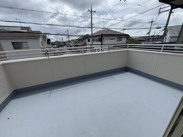 神戸市西区宮下1丁目戸建のバルコニー