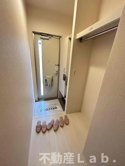 Ｄ－ｒｏｏｍハピネス　B棟の玄関