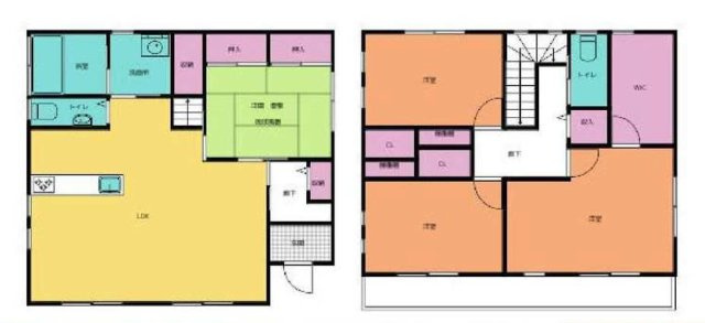 和歌山市西庄・中古戸建・116765の間取り