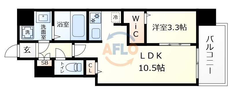 ミラージュパレス都島本通の間取り|ミラージュパレス都島本通　間取り