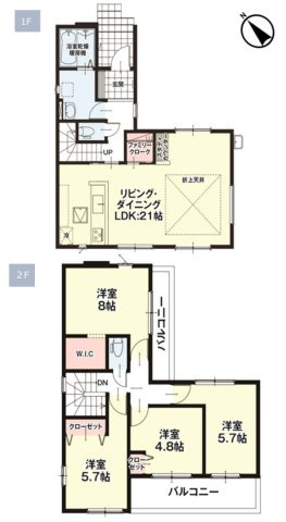 福岡市東区三苫3期の間取り