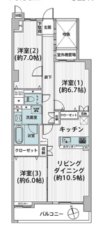 【間取り】 | セレナハイム東浦和