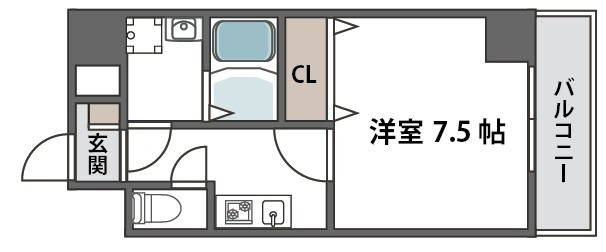 Canal天満橋の間取り