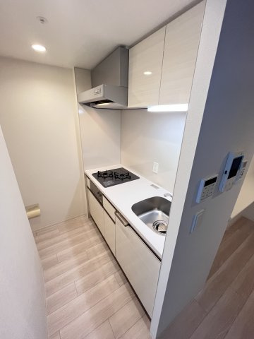 大阪市都島区東野田町４丁目の賃貸マンションのキッチン