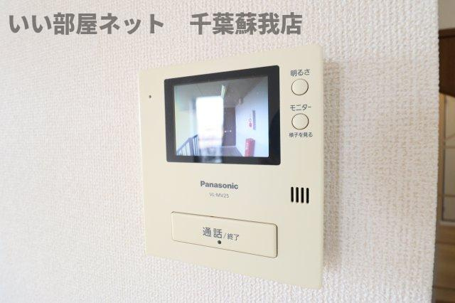 コスモパーク　Ｂのセキュリティ|TVモニターホン付きでセキュリティ面も安心！