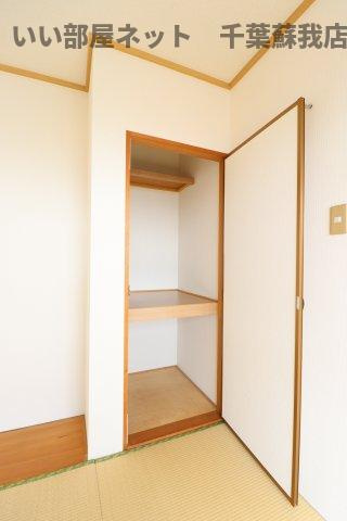 コスモパーク　Ｂの収納|便利な収納スペースです