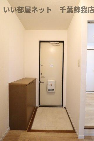 コスモパーク　Ｂの玄関|毎日通る玄関はこちらです