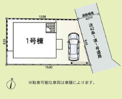 厚木市長谷第15　新築戸建の区画図