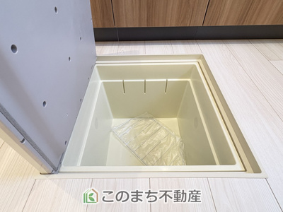 【収納】 | Livele Garden.S　第1栃木都賀町平川　1号棟 | キッチン足元にはあると便利な床下収納付き☆