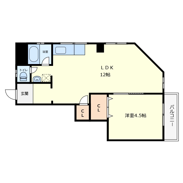 高津マンションの間取り|高津マンション　