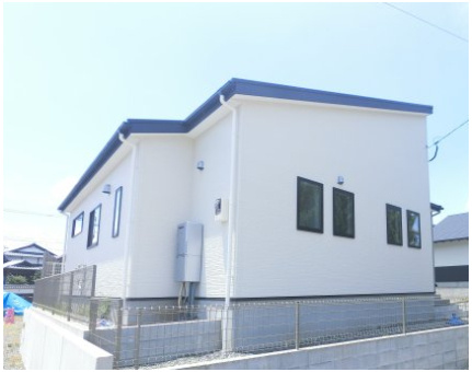 鳥栖市姫方町6期　3号棟の外観|建設途中です