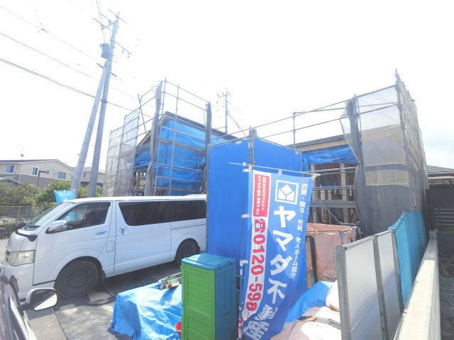 鳥栖市姫方町6期　3号棟の外観|建設途中です