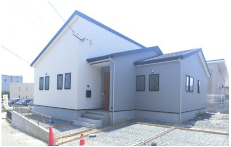 鳥栖市姫方町6期　3号棟の外観|建設途中です