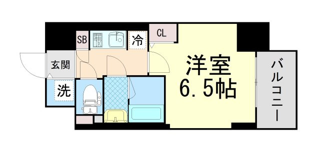 S-RESIDENCE神戸元町の間取り