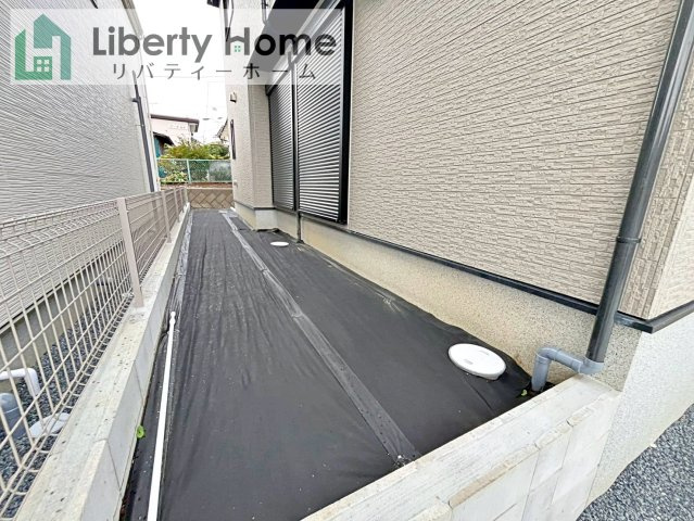 守谷市松ヶ丘5丁目1期　新築戸建　1号棟の庭