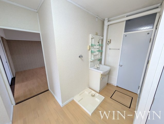 境田マンションの洗面所